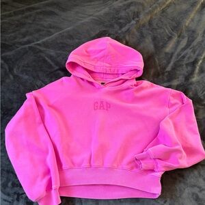 GAP Bright Pink Pullover Hoodie